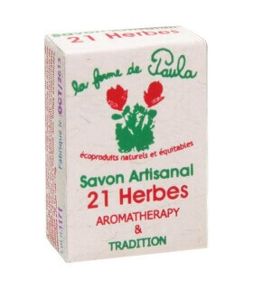 Savon Ayurvédique au 21 herbes - La ferme de Paula