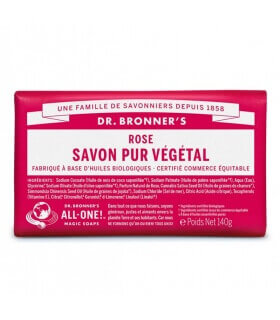 Savon pur végétal à la Rose Dr Bronner’s