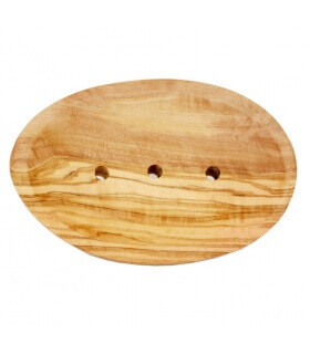 Porte savon Ovale en Olivier - Anaé