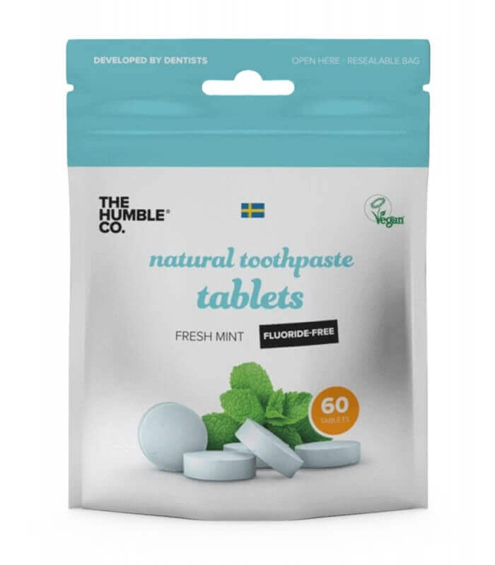 Dentifrice en Pastille Menthe sans fluor The Humble Co.