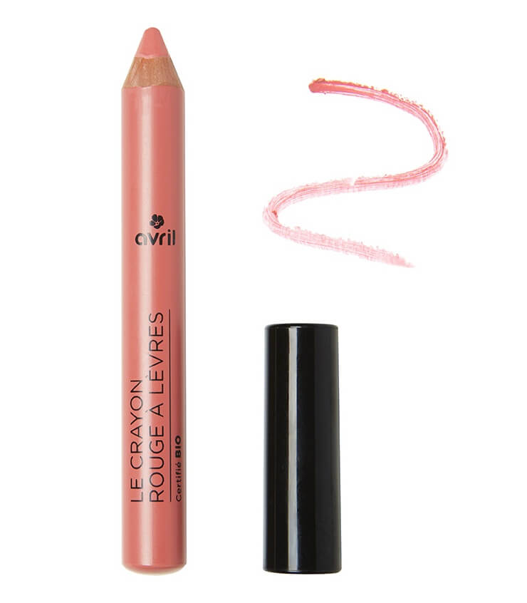 Crayon rouge à lèvres Certifié bio Bois de rose - Avril Cosmétique