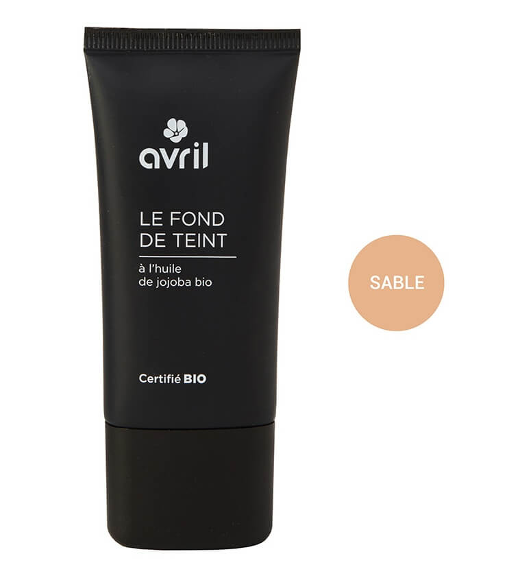 Fond de teint Certifié bio - Sable - Maquillage Bio Avril