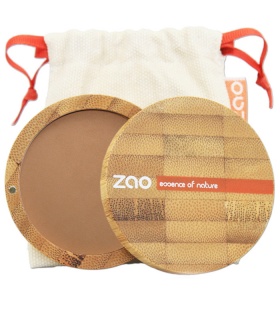 Poudre compacte Bio et Vegan - 305 chocolat au lait - Zao Maquillage
