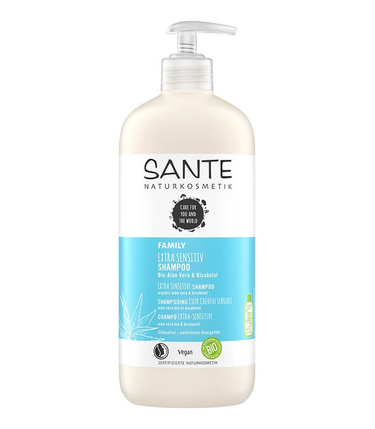 Shampoing Extra Sensitive Aloe Vera - Santé Naturkosmetik