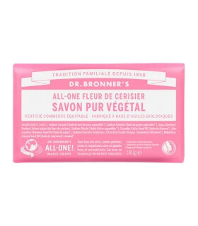 Savon solide végétal Fleur de Cerisier - Dr Bronner's