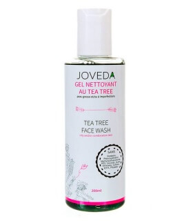 Gel Nettoyant naturel au Tea Tree 200ml - Joveda
