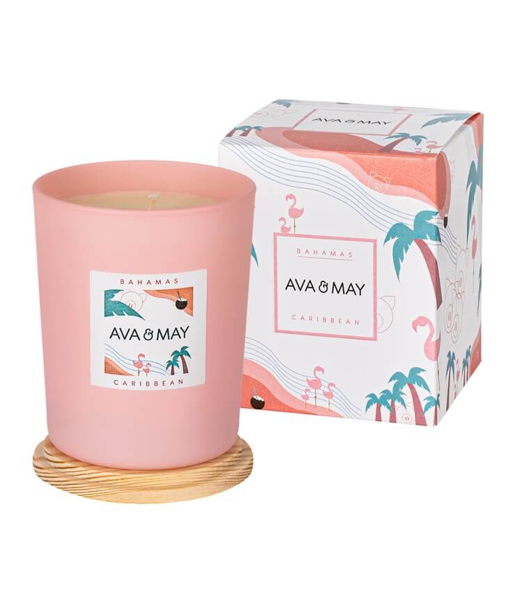 Bougie parfumée Bahamas - Ava & May