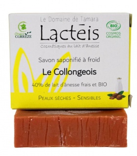 Savon Le Collongeois 40% lait d'ânesse - Le Domaine de Tamara - Lactéis