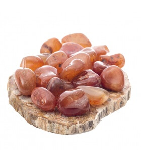 Pierre roulée Cornaline - Lithothérapie