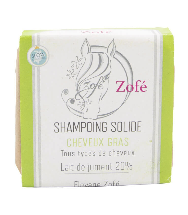 Shampoing Lait de Jument Cheveux Gras - Savonnerie Zofé