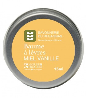 Baume à Lèvres Vanille Bio - Savonnerie Regagnas