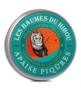 Baume Apaise piqûres - Baumes du Hibou