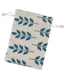 Pochette de rangement cosmétique Motif Feuilles
