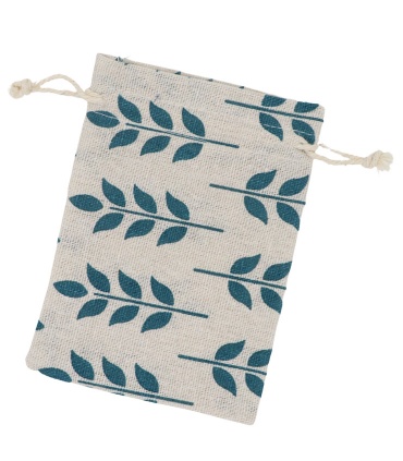 Pochette de rangement Feuilles Savonne Moi Cosmétique naturelle