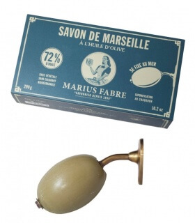 Savon de Marseille Rotatif à fixer au mur - Marius Fabre