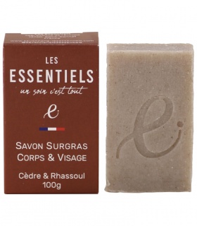 Savon Bio Cèdre & Rhassoul - Les Essentiels