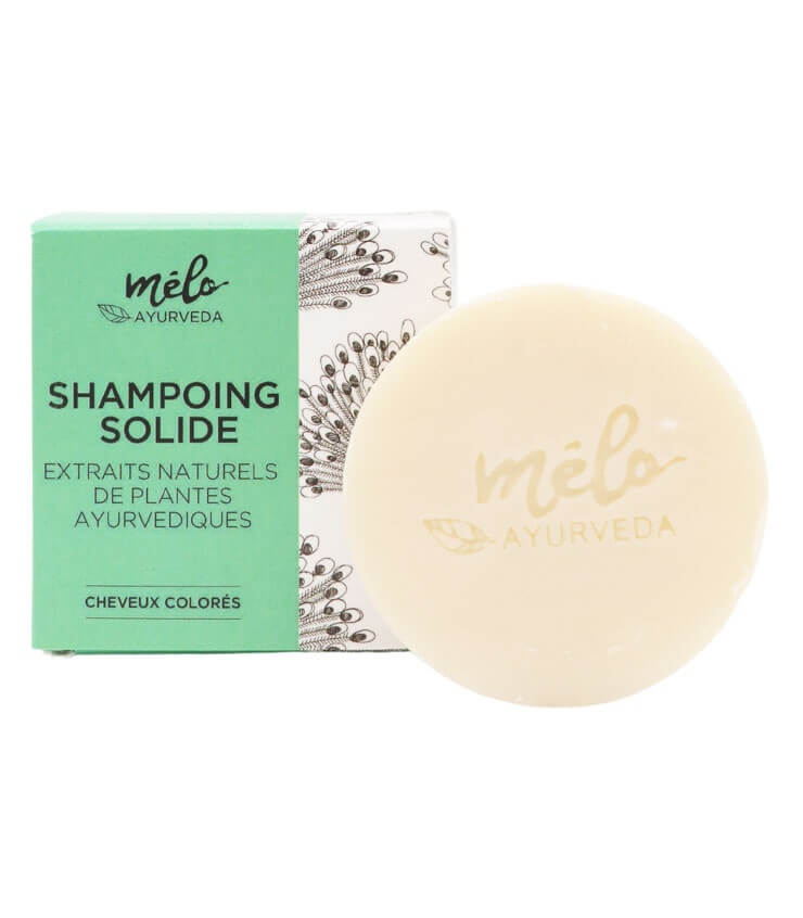 Shampoing solide Ayurvédique Cheveux Colorés - Melo Ayurveda
