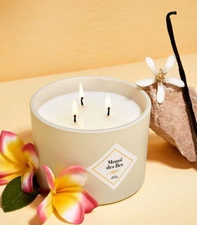 Bougie parfumée - Monoï des îles - 70h- My Jolie Candle
