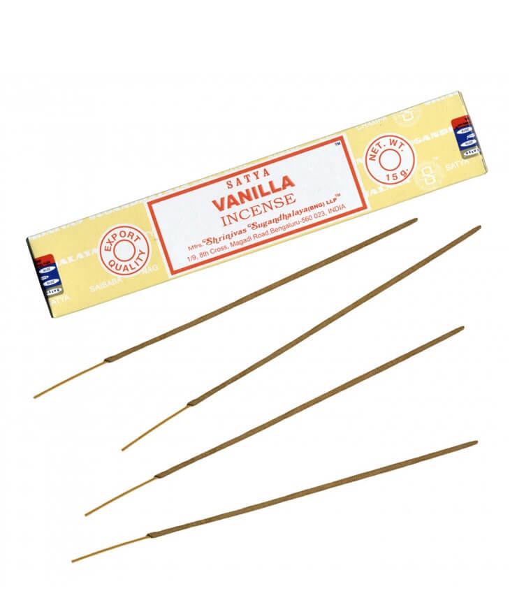 Bâtons d'encens - Vanille 15g - Satya