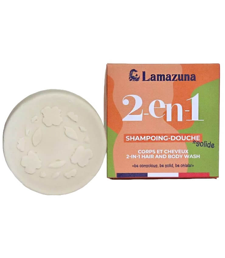 Shampoing Douche 2-en-1 solide - Lamazuna