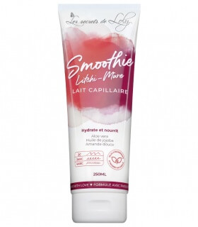Lait capillaire Smoothie Litchi Mûre - Les Secrets de Loly