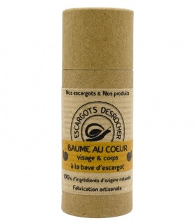 Baume Visage & Corps - Bave d'escargot - Escargots Desrocher