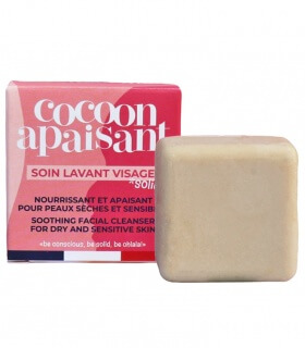 Soin lavant visage Peau sèche et sensible - Lamazuna Cocoon apaisant