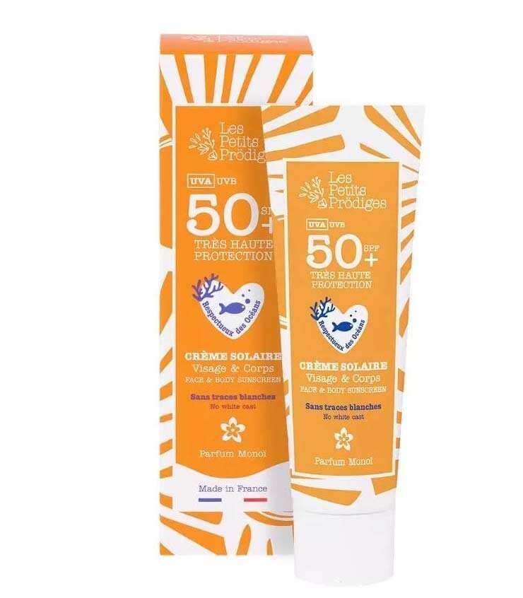 Crème solaire 50ml Visage & Corps - SPF 50+ - lespetitsprodiges.com