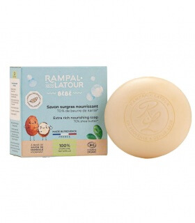 Savon surgras Bébé Karité  - Rampal Latour