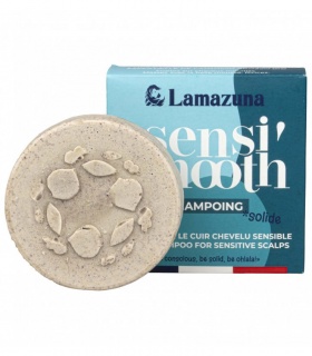Shampoing solide pour cuir chevelu sensible - Pivoine - Lamazuna