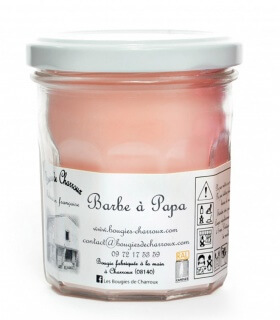 Bougie parfumée - Barbe à Papa - Bougies de Charroux
