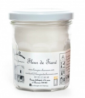 Bougie parfumée - Fleur de Tiaré - Bougies de Charroux