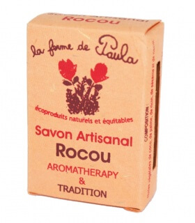 Savon Ayurvédique Rocou - La Ferme de Paula