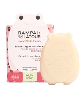 Savon nourrissant Junior - Fruits Rouges - Rampal Latour