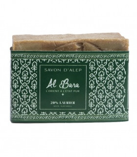 Savon Alep Véritable 20% de Laurier - Al Bara