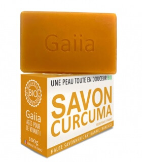 Savon Surgras au Curcuma 100gr Gaiia