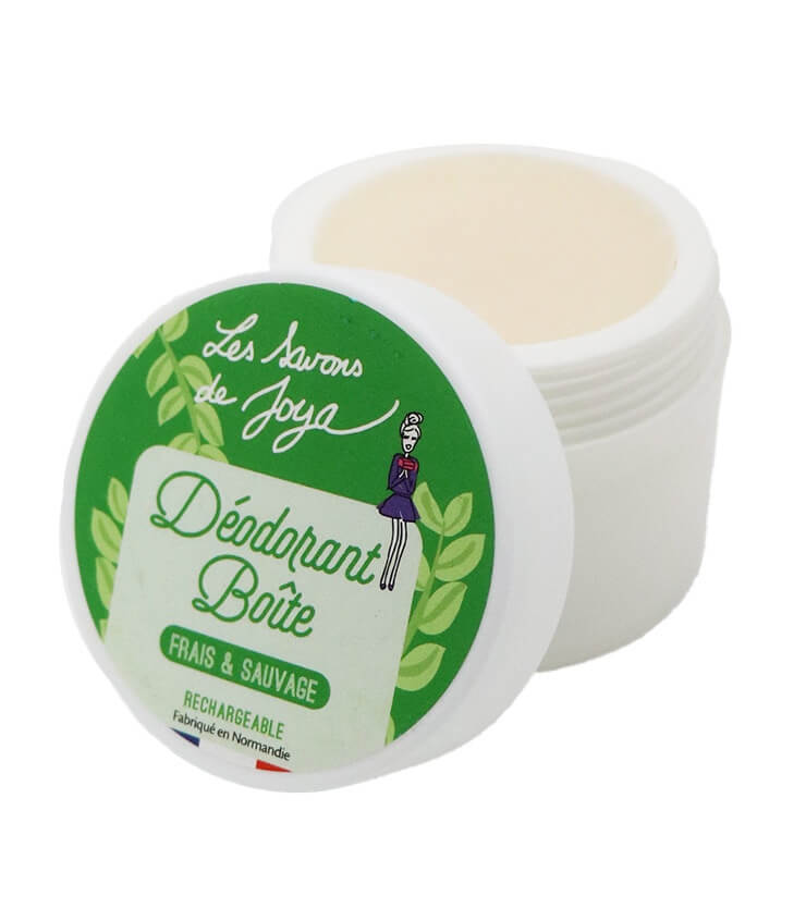 Déodorant boîte Frais & Sauvage - Les Savons de Joya