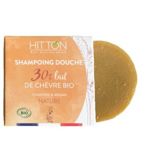 Shampoing Nature au lait de Chèvre - La Ferme du Hitton