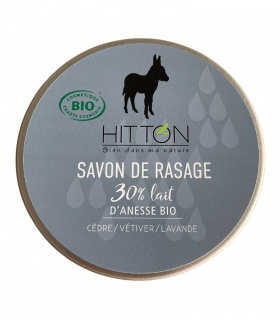 Savon à froid au lait d'anesse Bio à Barbe - La Ferme Hitton (Gers)