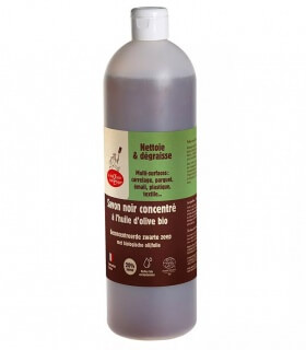 Savon Noir liquide Huile d'Olive Bio - Droguerie Ecologique