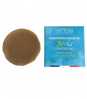 Shampoing Cheveux Gras au lait d'ânesse Bio - Ferme du Hitton