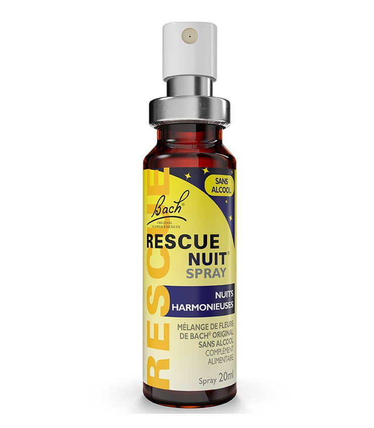 Fleurs de Bach Rescue Nuit en Spray - Sans alcool