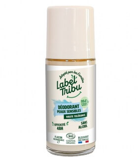 Déodorant roll-on Peaux sensibles - Label Tribu