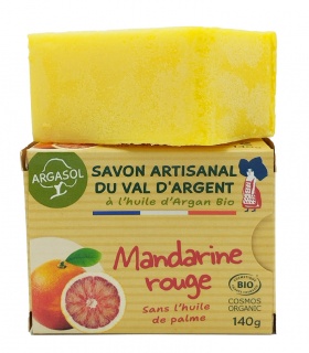 Savon Bio Mandarine Rouge Argasol