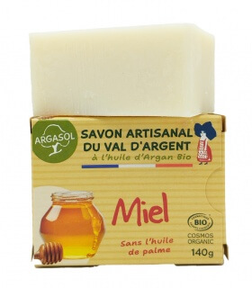Savon Bio au miel Argasol