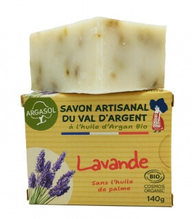Savon Bio à la Lavande 140g - Argasol