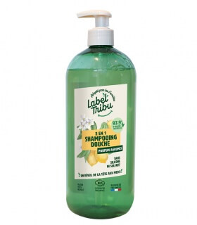 Shampoing douche 2en1 Agrumes - Label Tribu