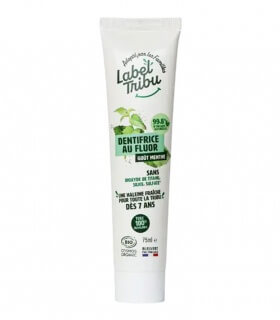 Dentifrice au fluor - Label Tribu