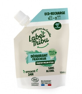 Recharge déodorant roll-on Fraîcheur - Label Tribu