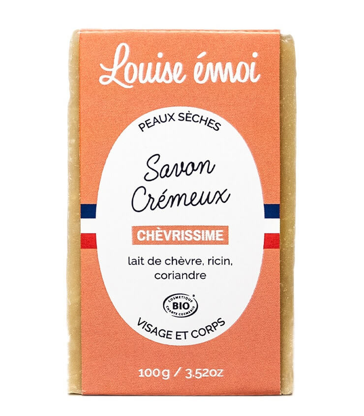 Savon à froid chèvre Le Chèvrissime - Louise Emoi